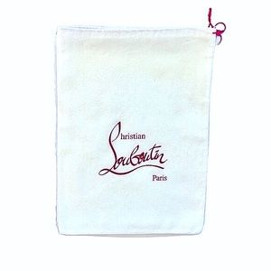 Christian Louboutin White Dust Bags **On Sale** $35ea!